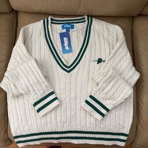 Prince Women’s V-neck Pickleball Sweater, Size M, NWT
